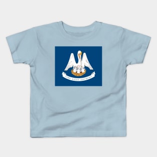 Louisiana Flag Kids T-Shirt